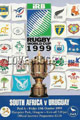 South Africa v Uruguay 1999 rugby  Programme
